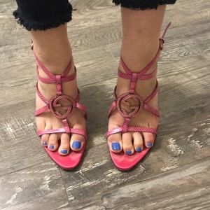 Gucci heels.